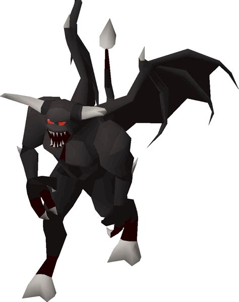 These are highly dangerous because of their ability to poison starting at 4 damage without dealing melee damage,. . Black demon drop osrs